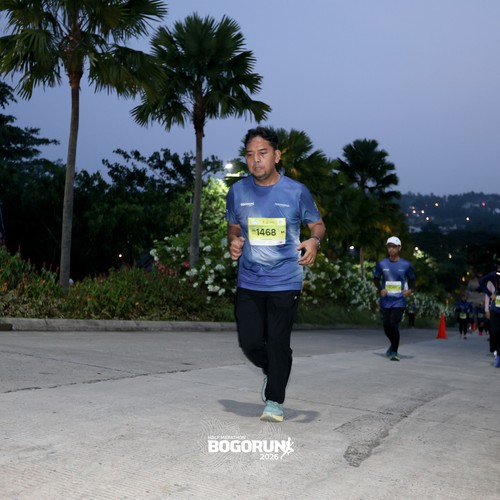 Race photo from BOGORUN 2026