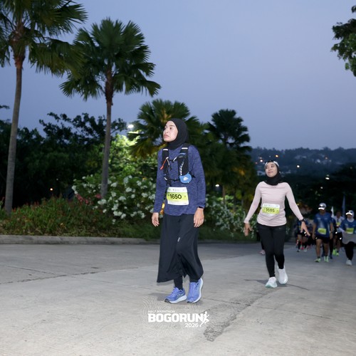 Race photo from BOGORUN 2026