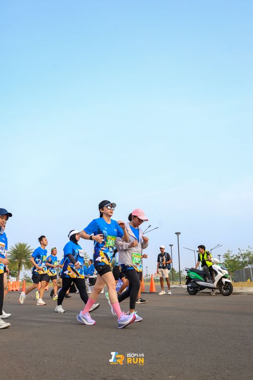 Race photo from ISOPlus Run 2024 Jakarta