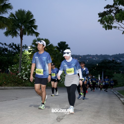 Race photo from BOGORUN 2026