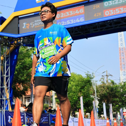 Race photo from SURABAYA ISOPLUS MARATHON 2026