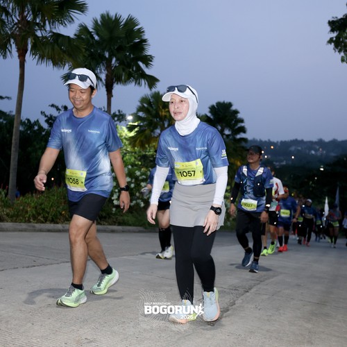 Race photo from BOGORUN 2026