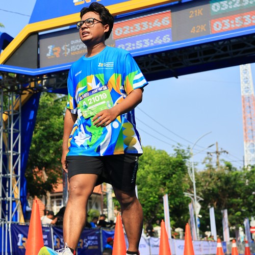 Race photo from SURABAYA ISOPLUS MARATHON 2026
