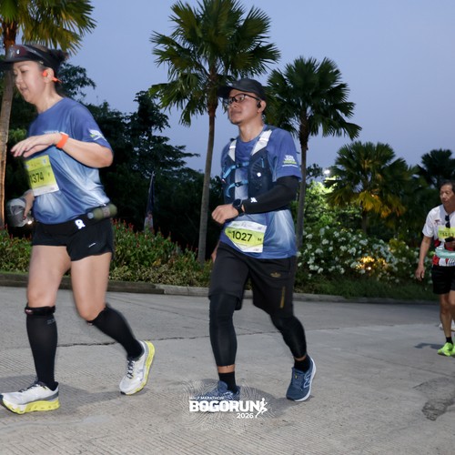 Race photo from BOGORUN 2026