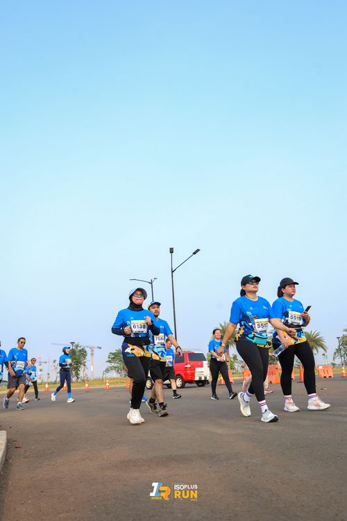 Race photo from ISOPlus Run 2024 Jakarta