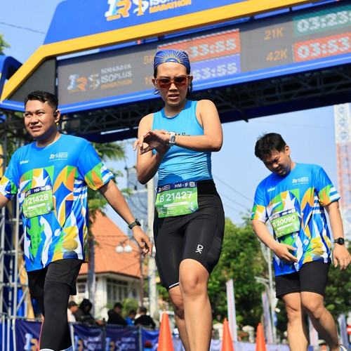 Race photo from SURABAYA ISOPLUS MARATHON 2026