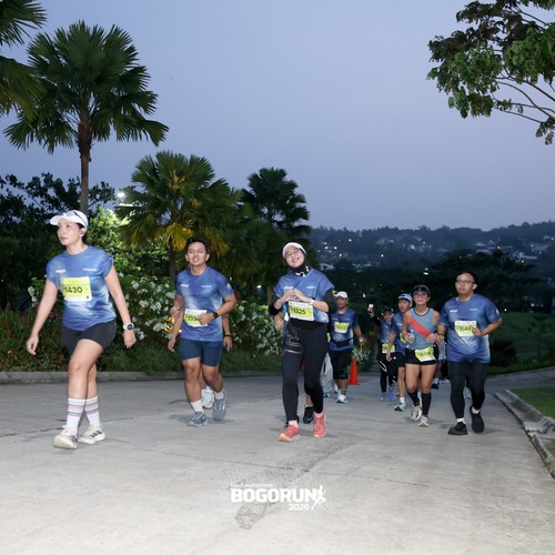 Race photo from BOGORUN 2026