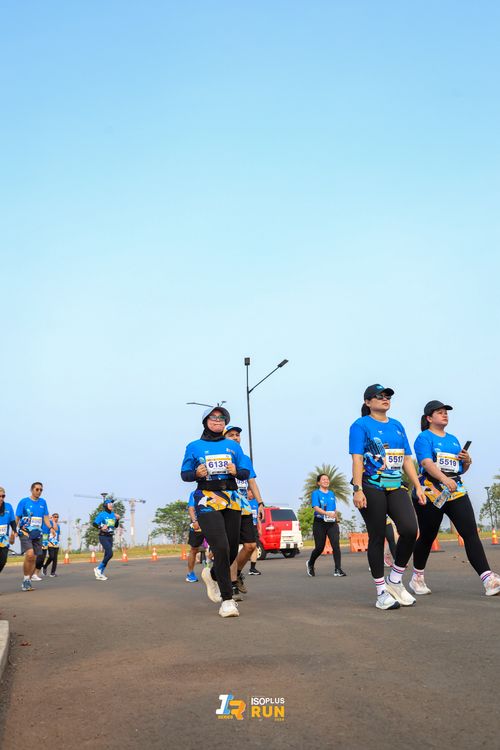 Race photo from ISOPlus Run 2024 Jakarta