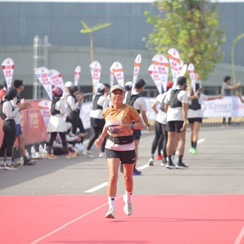 Race photo from KEDIRI HALF MARATHON 2026