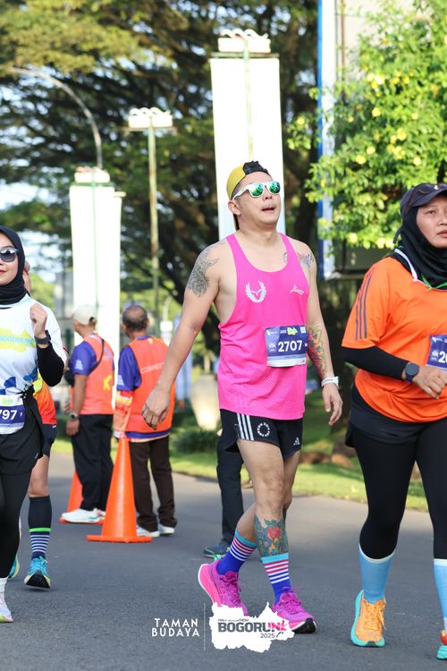 Race photo from Taman Budaya x BOGORUN 2025