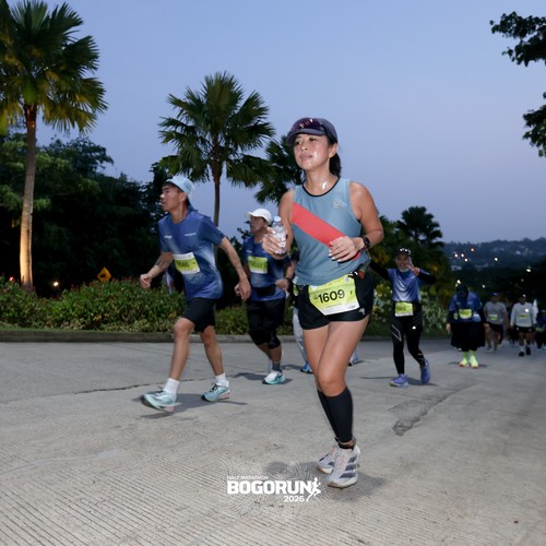 Race photo from BOGORUN 2026