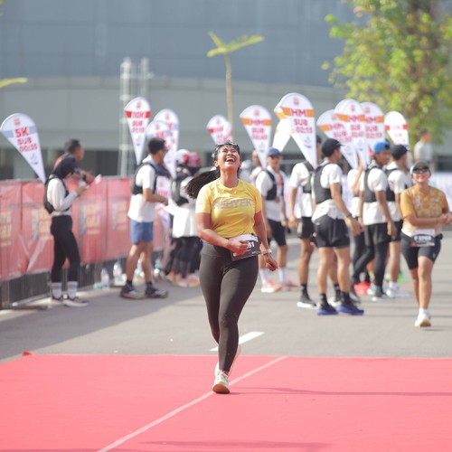 Race photo from KEDIRI HALF MARATHON 2026