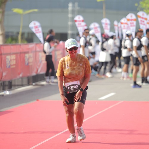 Race photo from KEDIRI HALF MARATHON 2026