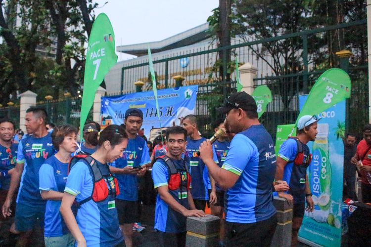 Race photo from Road to BAF Lions Run 2024