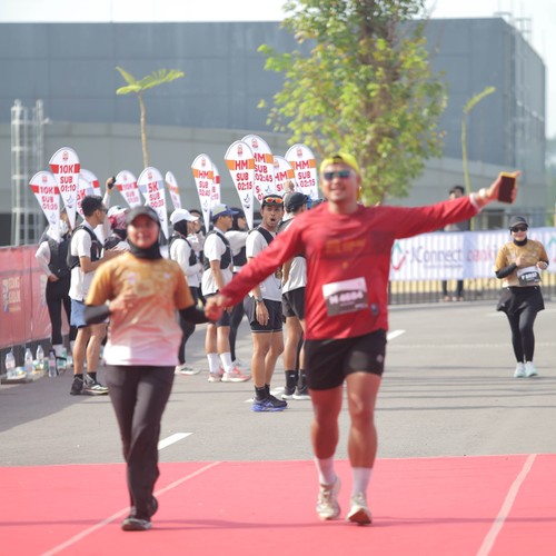 Race photo from KEDIRI HALF MARATHON 2026