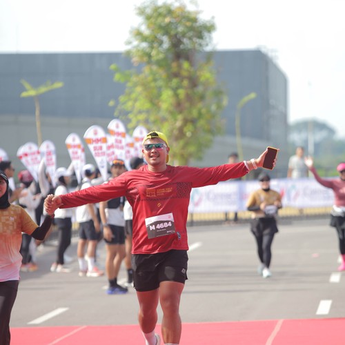 Race photo from KEDIRI HALF MARATHON 2026