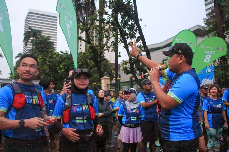 Race photo from Road to BAF Lions Run 2024