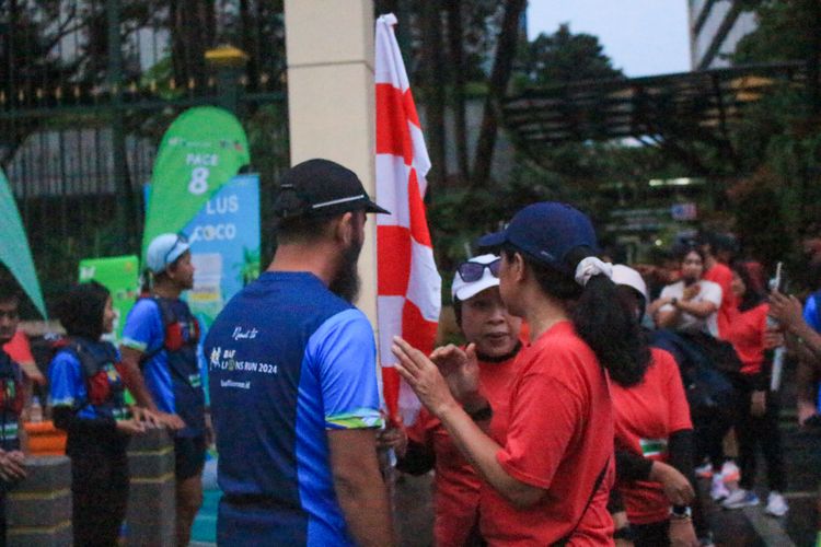 Race photo from Road to BAF Lions Run 2024