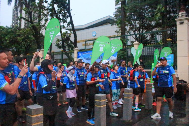 Race photo from Road to BAF Lions Run 2024