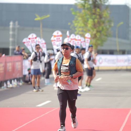 Race photo from KEDIRI HALF MARATHON 2026