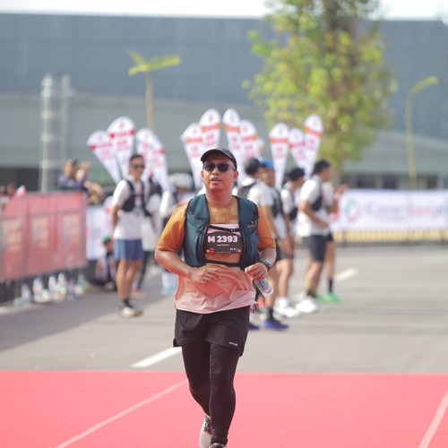 Race photo from KEDIRI HALF MARATHON 2026