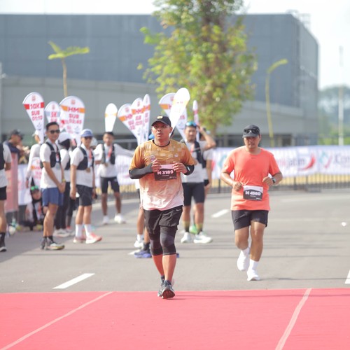 Race photo from KEDIRI HALF MARATHON 2026