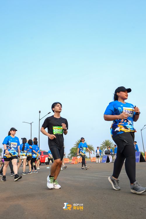 Race photo from ISOPlus Run 2024 Jakarta