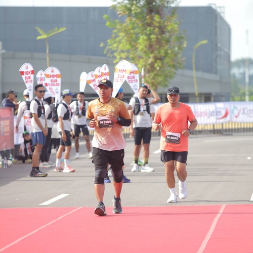 Race photo from KEDIRI HALF MARATHON 2026