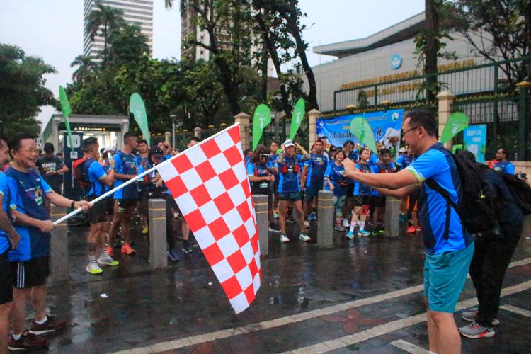 Race photo from Road to BAF Lions Run 2024