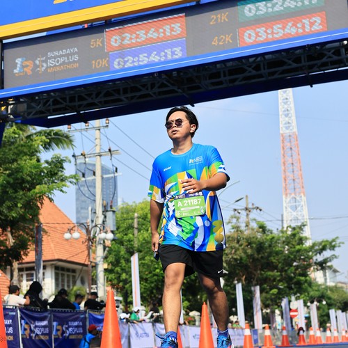 Race photo from SURABAYA ISOPLUS MARATHON 2026