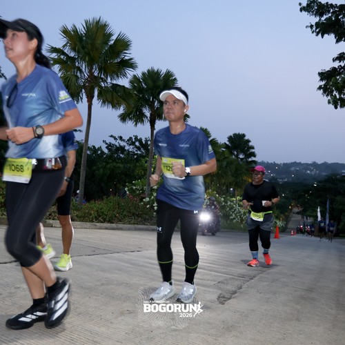 Race photo from BOGORUN 2026