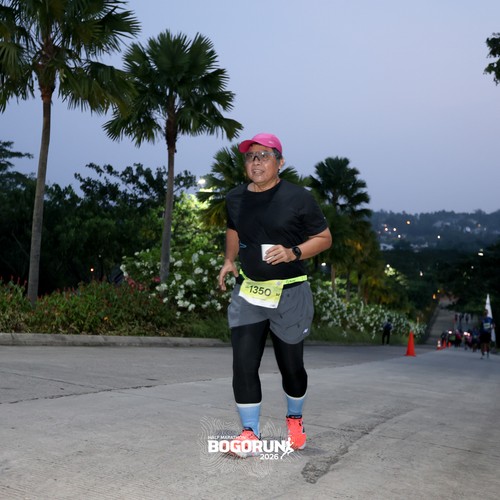 Race photo from BOGORUN 2026