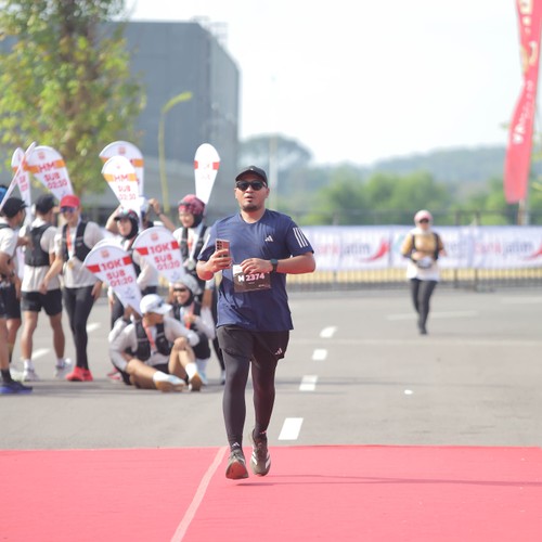 Race photo from KEDIRI HALF MARATHON 2026