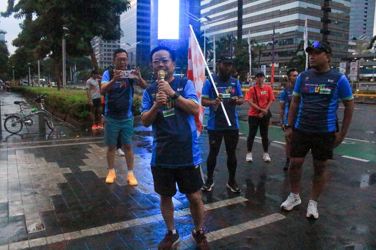 Race photo from Road to BAF Lions Run 2024
