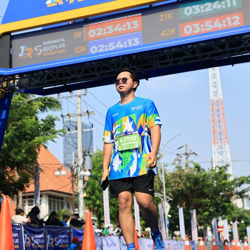 Race photo from SURABAYA ISOPLUS MARATHON 2026