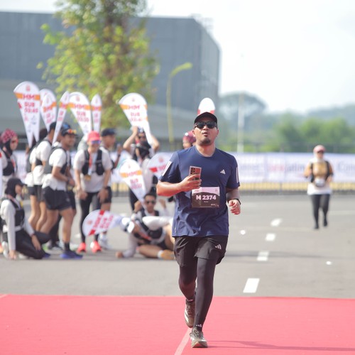Race photo from KEDIRI HALF MARATHON 2026