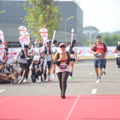 Race photo from KEDIRI HALF MARATHON 2026