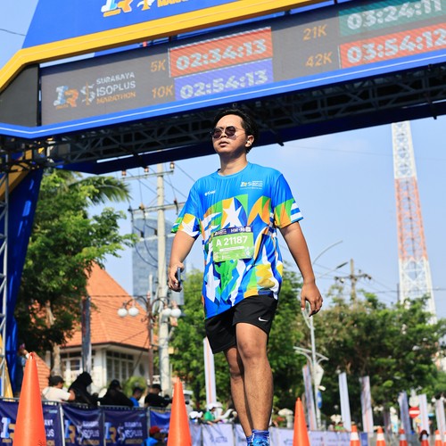 Race photo from SURABAYA ISOPLUS MARATHON 2026