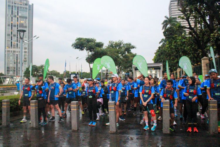 Race photo from Road to BAF Lions Run 2024