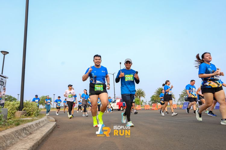 Race photo from ISOPlus Run 2024 Jakarta