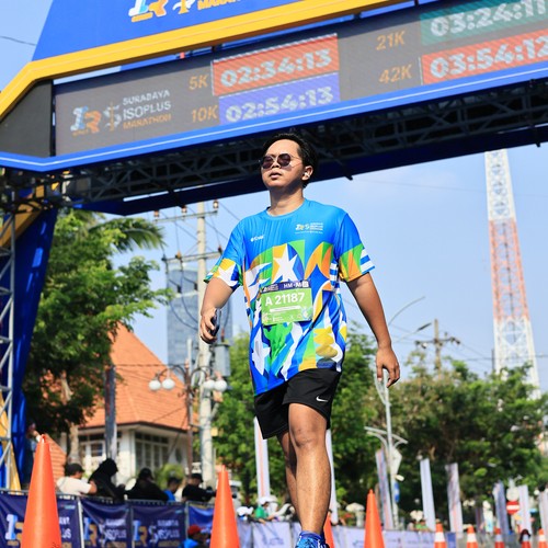 Race photo from SURABAYA ISOPLUS MARATHON 2026