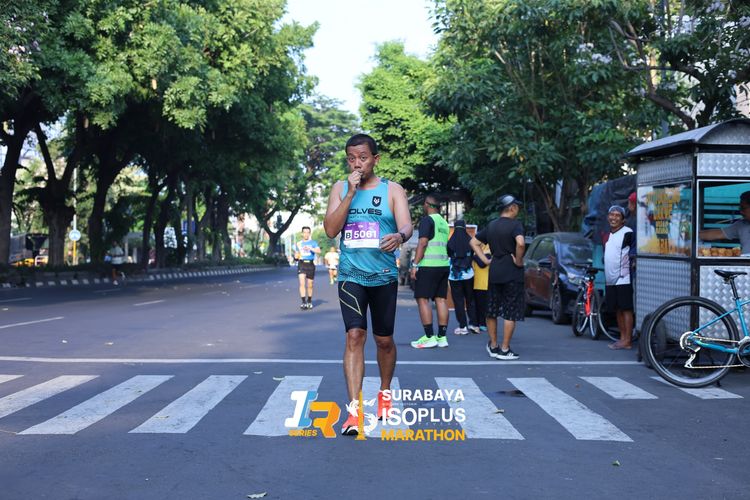 Race photo from SURABAYA ISOPLUS MARATHON 2025