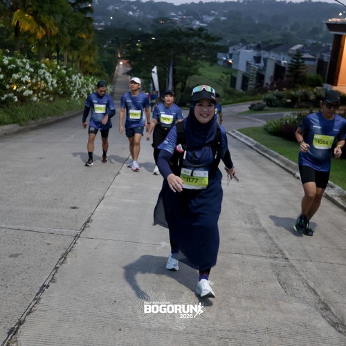 Race photo from BOGORUN 2026