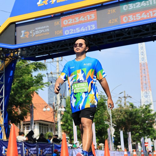 Race photo from SURABAYA ISOPLUS MARATHON 2026