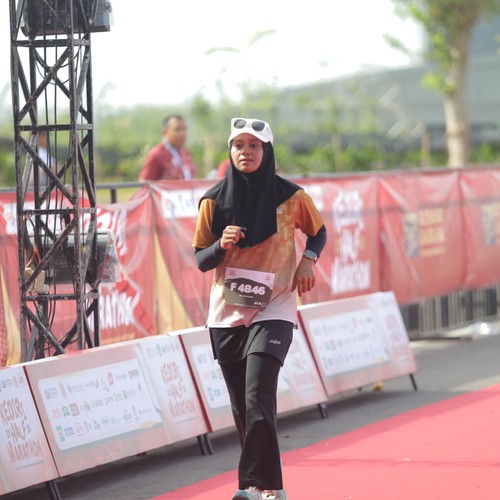 Race photo from KEDIRI HALF MARATHON 2026