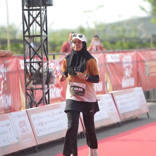 Race photo from KEDIRI HALF MARATHON 2026