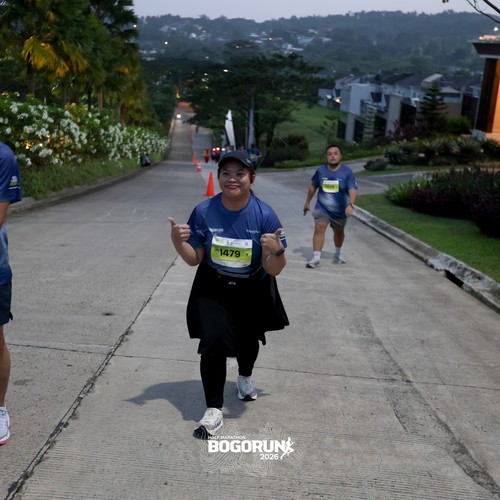 Race photo from BOGORUN 2026