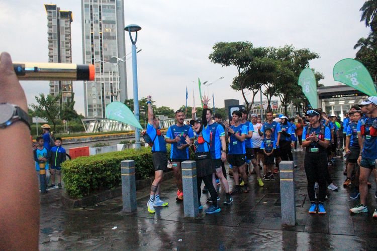 Race photo from Road to BAF Lions Run 2024