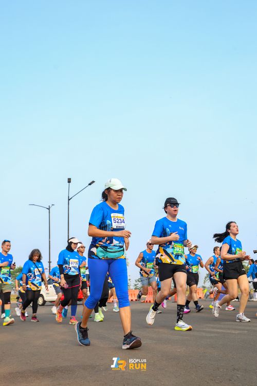 Race photo from ISOPlus Run 2024 Jakarta