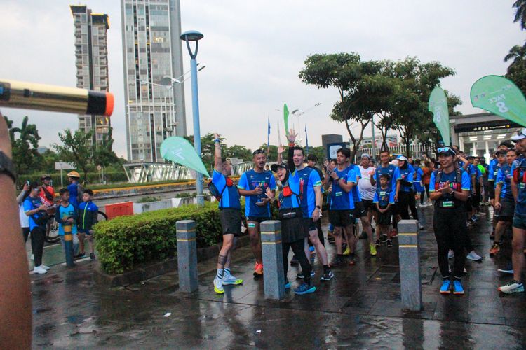 Race photo from Road to BAF Lions Run 2024